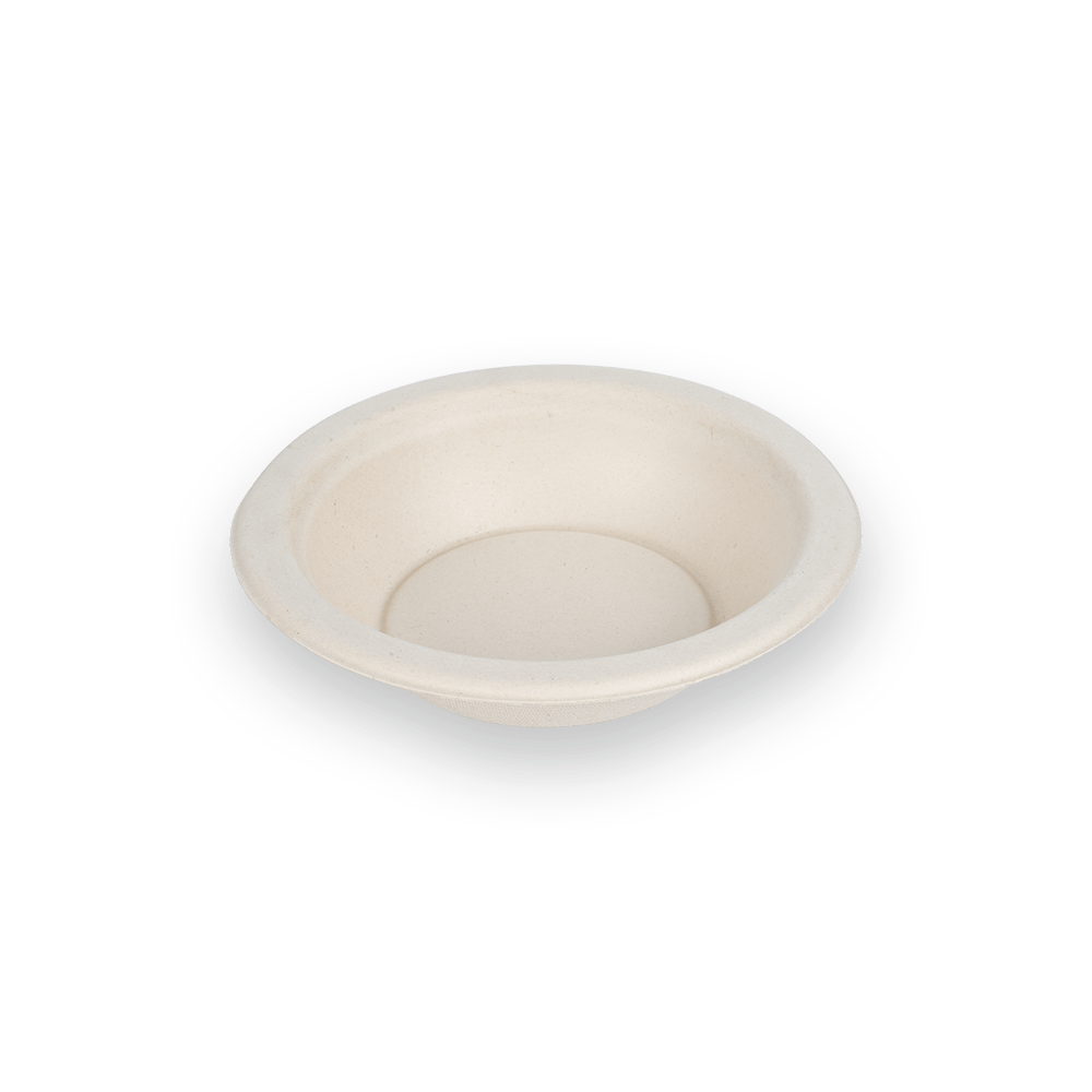 Tazón biodegradable de 12 oz