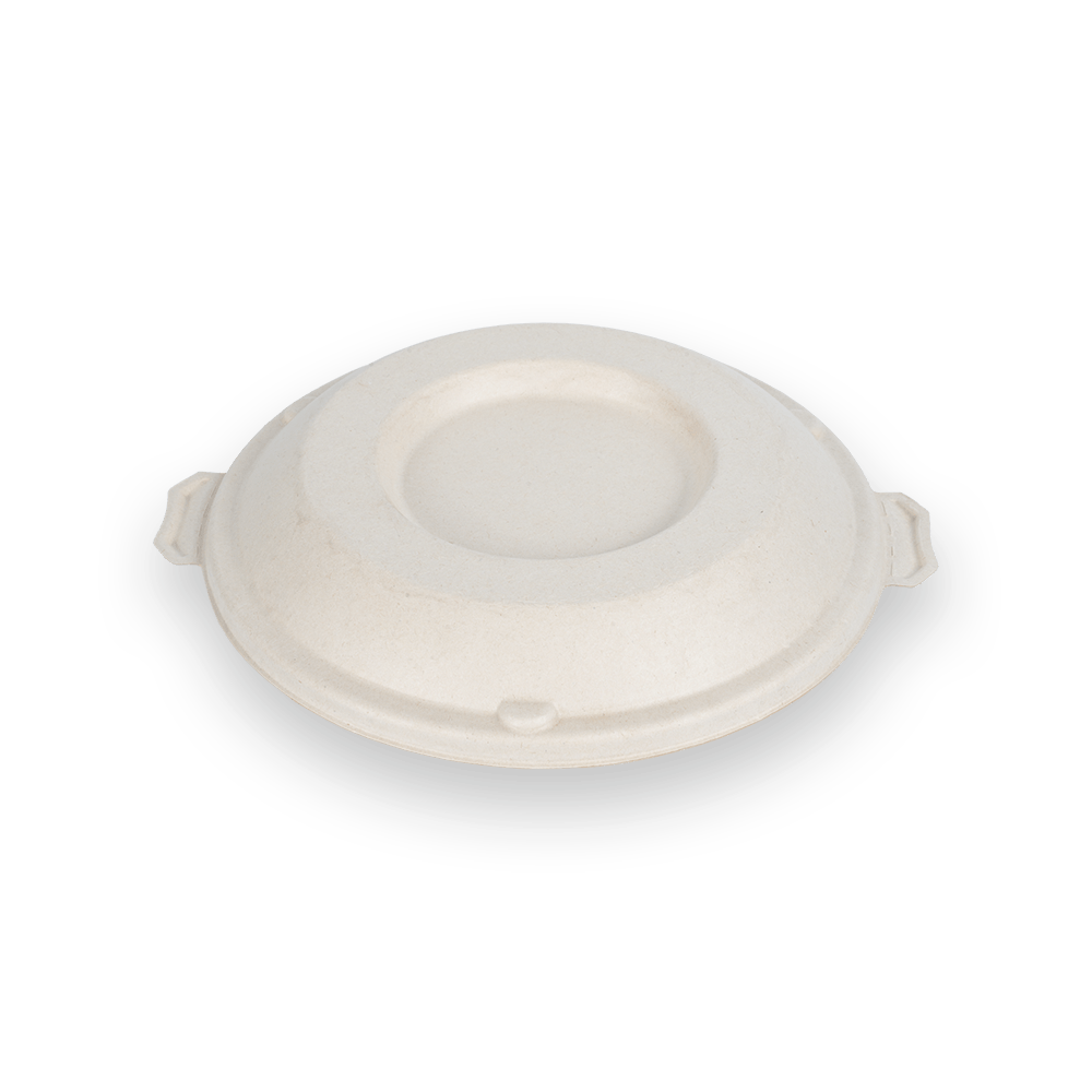Tapa de pulpa biodegradable HG32 para la vajilla de tazón HG