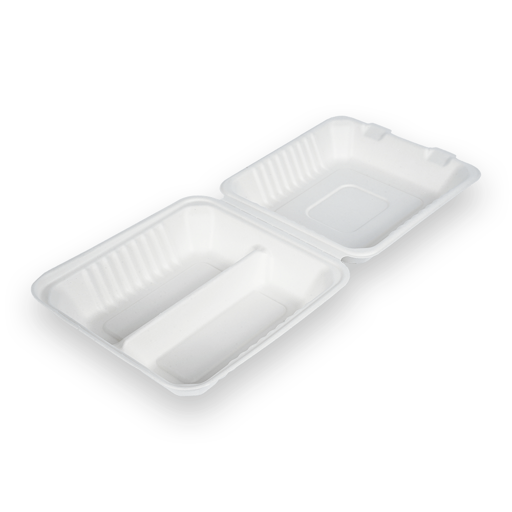 Clamhell de 8 pulgadas de 2 compartimentos