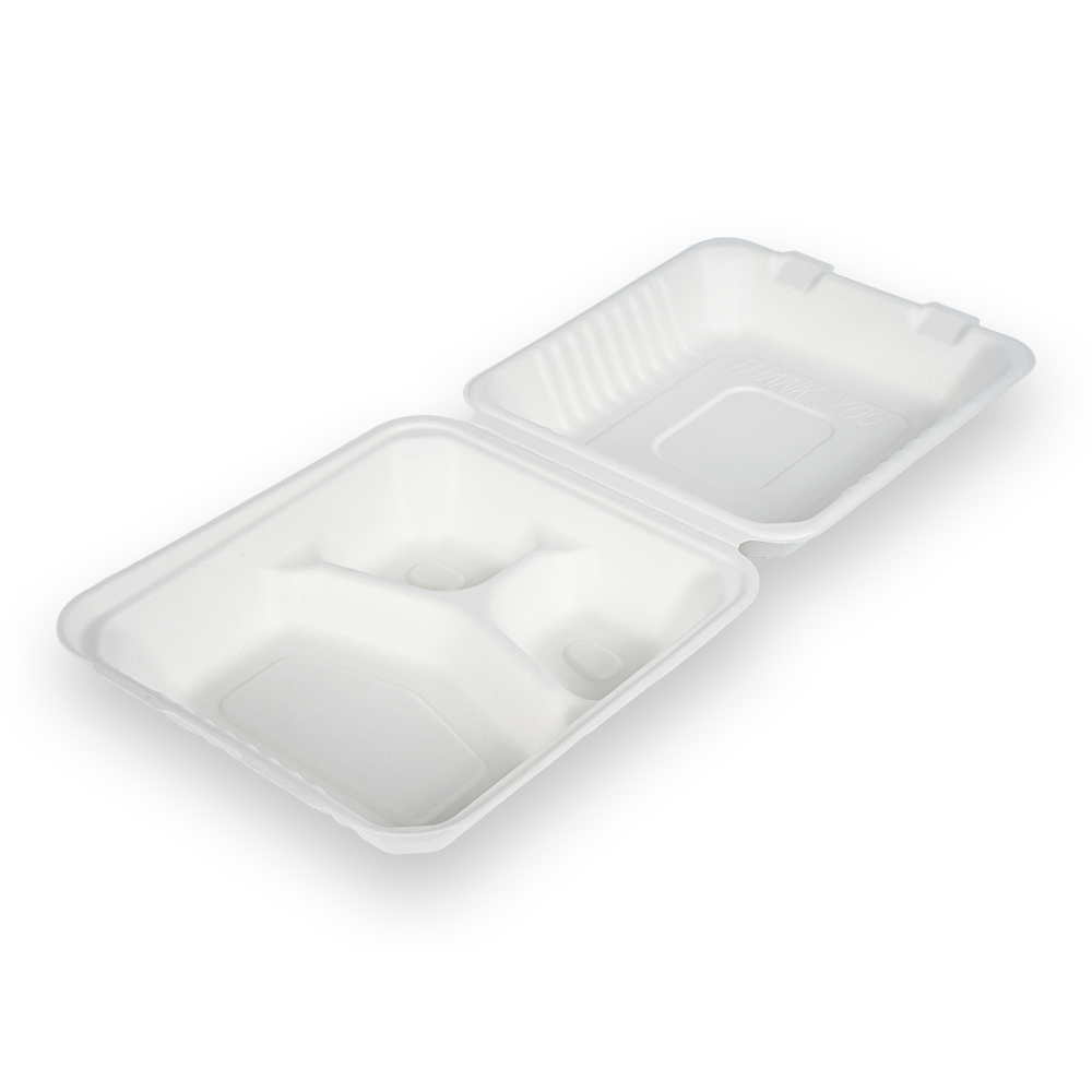Clamhell de 8 pulgadas de 3 compartimentos