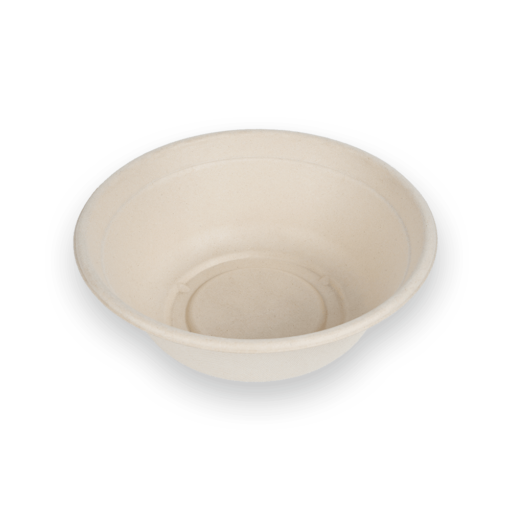 Tazón redondo biodegradable de 48 oz