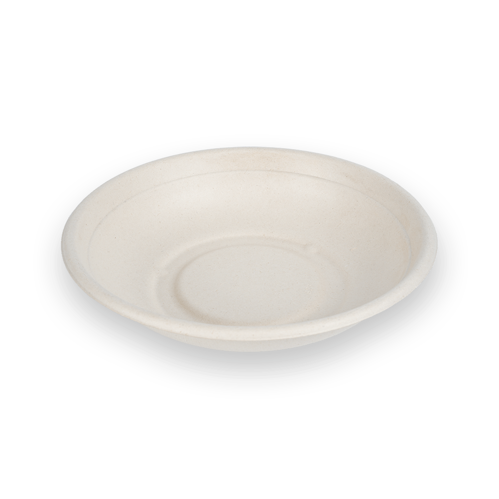 Tazón redondo de 24 oz biodegradable