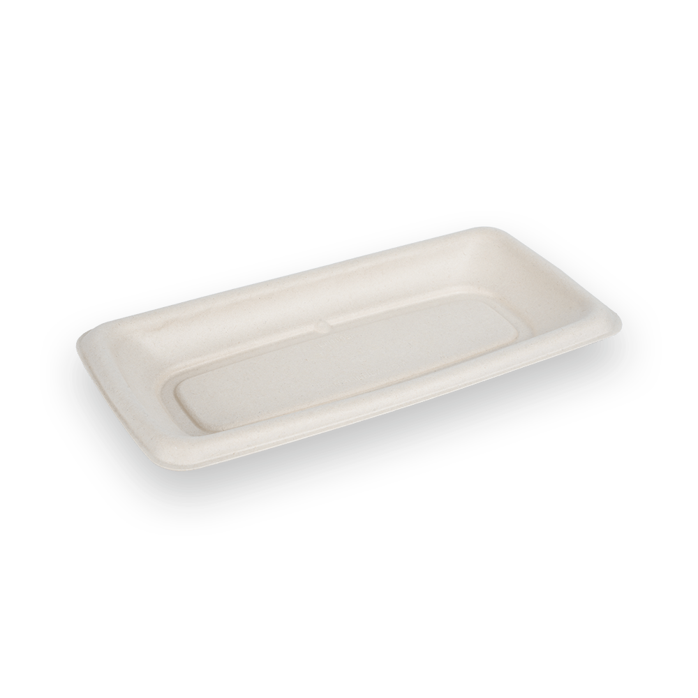 Bandeja biodegradable 10x5