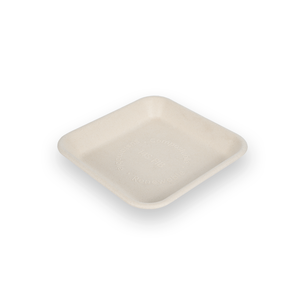Bandeja biodegradable 14S