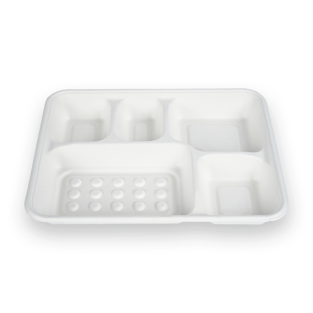 5 bandeja profunda de compartimento