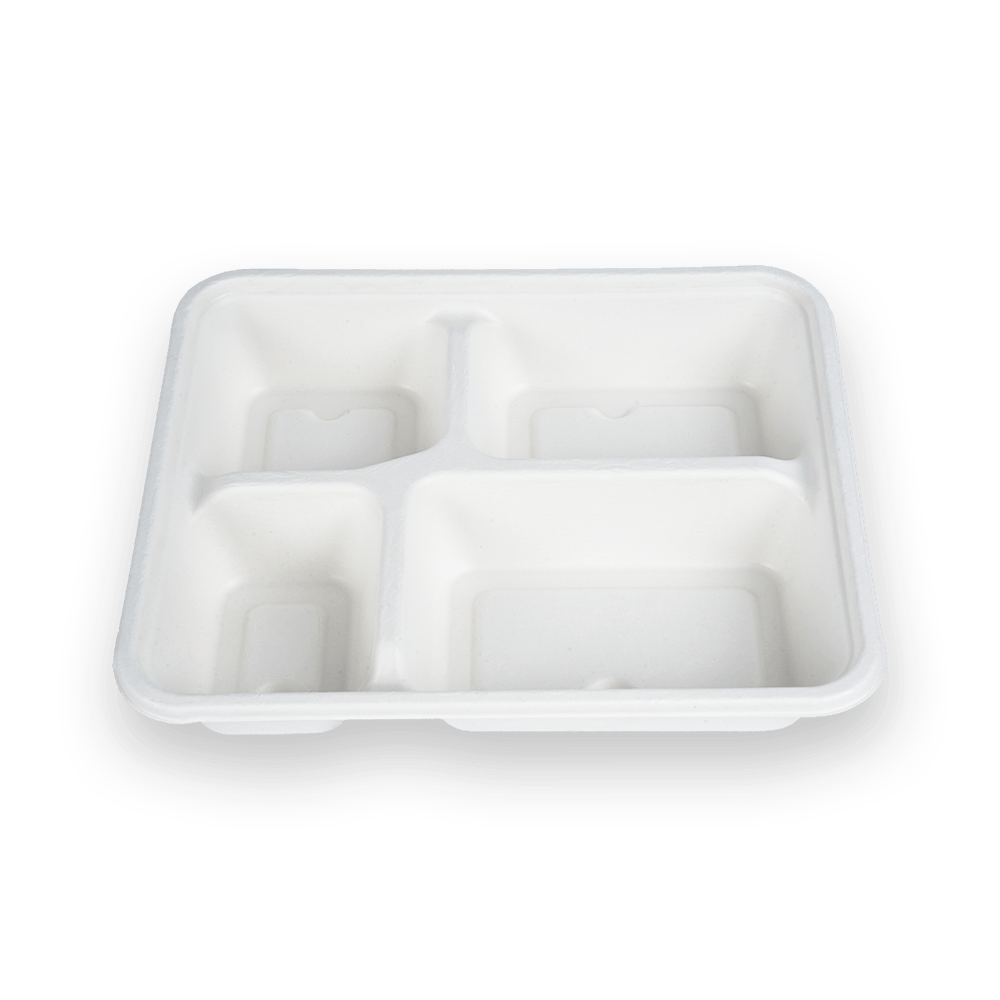 Bandeja de pulpa de 4 compartimentos