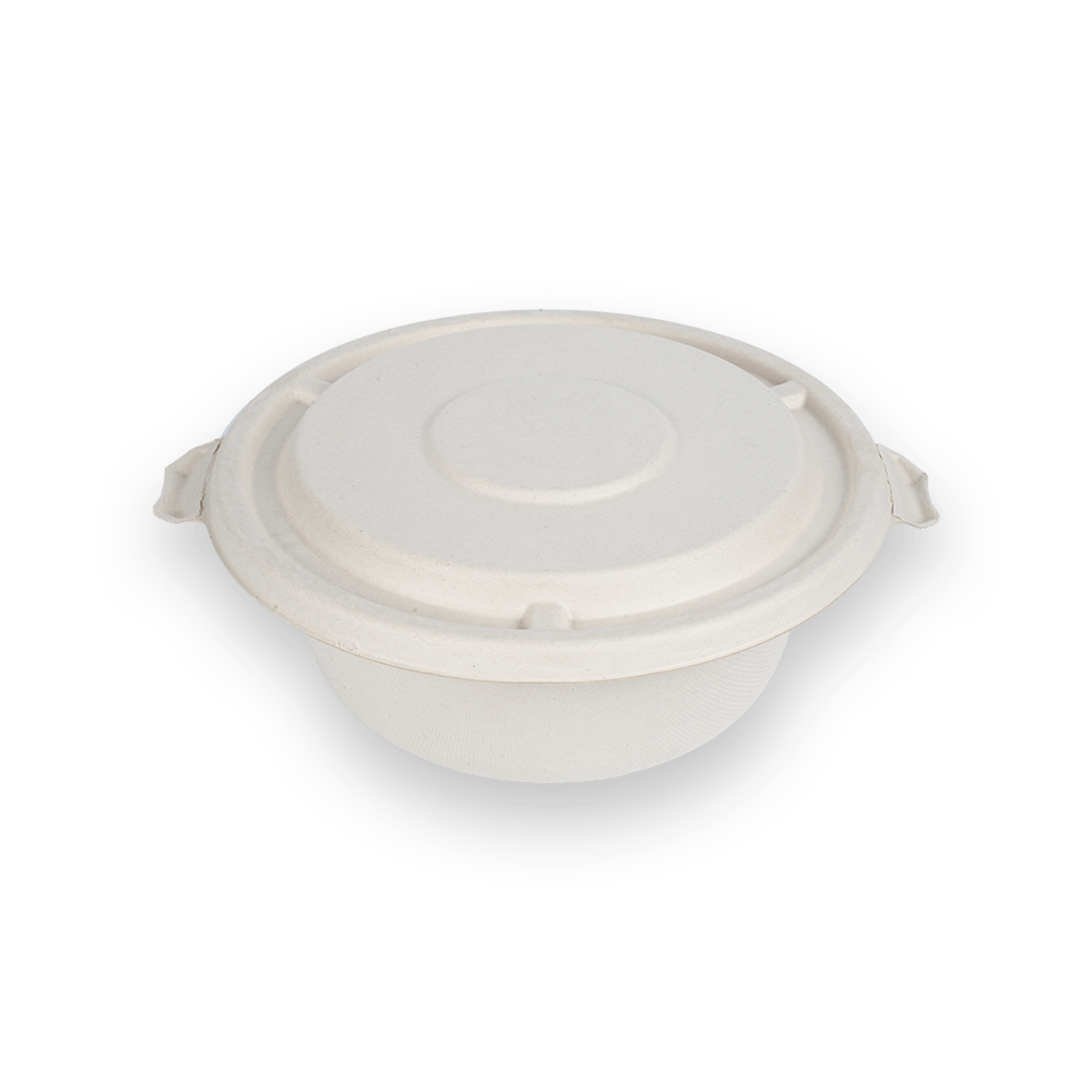 Tapa de pulpa para tazón redondo