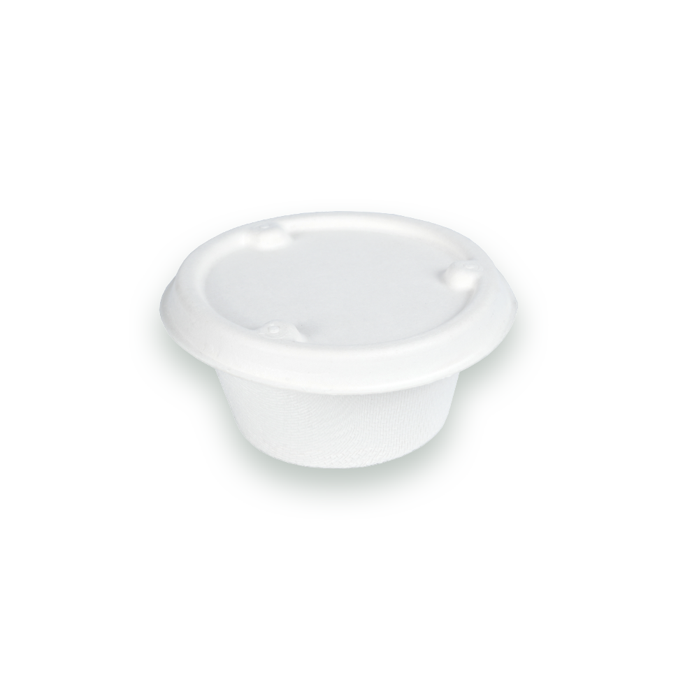 Tapa de pulpa de 2 oz de taza